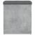 Bancă de depozitare, gri beton, 42x42x45 cm, lemn prelucrat GartenMobel Dekor