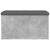 Bancă de depozitare, gri beton, 82x42x45 cm, lemn prelucrat GartenMobel Dekor