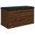 Bancă de depozitare, stejar fumuriu, 82x42x45 cm lemn prelucrat GartenMobel Dekor