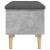 Bancă de depozitare, gri beton, 62x42x46 cm, lemn prelucrat GartenMobel Dekor