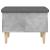 Bancă de depozitare, gri beton, 62x42x46 cm, lemn prelucrat GartenMobel Dekor