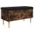 Bancă de depozitare, stejar fumuriu, 82x42x46 cm lemn prelucrat GartenMobel Dekor