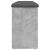 Bancă de pantofi, gri beton, 102x32x50 cm, lemn prelucrat GartenMobel Dekor