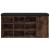 Bancă de pantofi, stejar fumuriu, 102x32x50 cm, lemn prelucrat GartenMobel Dekor