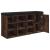 Bancă de pantofi, stejar fumuriu, 102x32x50 cm, lemn prelucrat GartenMobel Dekor