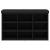 Bancă de pantofi, negru, 82x32x50 cm, lemn prelucrat GartenMobel Dekor