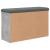 Bancă de pantofi, gri beton, 82x32x50 cm, lemn prelucrat GartenMobel Dekor