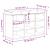 Bancă de pantofi, gri beton, 82x32x50 cm, lemn prelucrat GartenMobel Dekor