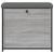 Bancă de pantofi cu sertar rabatabil, gri sonoma, 62x32x56 cm GartenMobel Dekor