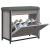 Bancă de pantofi cu sertar rabatabil, gri sonoma, 62x32x56 cm GartenMobel Dekor