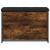 Bancă pantofi cu sertar rabatabil, stejar fumuriu, 82x32x56 cm GartenMobel Dekor
