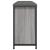Bancă de pantofi cu sertar rabatabil, gri sonoma, 82x32x56 cm GartenMobel Dekor