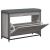 Bancă de pantofi cu sertar rabatabil, gri sonoma, 82x32x56 cm GartenMobel Dekor