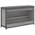 Bancă de pantofi cu sertar rabatabil, gri sonoma, 102x32x56 cm GartenMobel Dekor