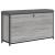 Bancă de pantofi cu sertar rabatabil, gri sonoma, 102x32x56 cm GartenMobel Dekor