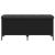 Bancă de depozitare, negru, 102x42x45 cm, lemn prelucrat GartenMobel Dekor
