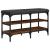Bancă de pantofi, stejar fumuriu, 82x32x47 cm, lemn prelucrat GartenMobel Dekor
