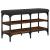 Bancă de pantofi, stejar fumuriu, 82x32x47 cm, lemn prelucrat GartenMobel Dekor