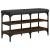 Bancă de pantofi, stejar maro, 82x32x47 cm, lemn prelucrat GartenMobel Dekor
