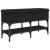 Bancă de pantofi, negru, 82x32x45 cm, lemn prelucrat GartenMobel Dekor