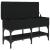 Bancă de pantofi, negru, 82x32x45 cm, lemn prelucrat GartenMobel Dekor