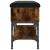 Bancă de pantofi, stejar fumuriu, 82x32x45 cm, lemn prelucrat GartenMobel Dekor