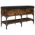 Bancă de pantofi, stejar fumuriu, 82x32x45 cm, lemn prelucrat GartenMobel Dekor