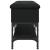 Bancă de pantofi, negru, 102x32x45 cm, lemn prelucrat GartenMobel Dekor