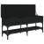 Bancă de pantofi, negru, 102x32x45 cm, lemn prelucrat GartenMobel Dekor
