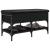 Bancă de pantofi, negru, 82x42x45 cm, lemn prelucrat GartenMobel Dekor