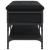 Bancă de pantofi, negru, 82x42x45 cm, lemn prelucrat GartenMobel Dekor