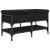 Bancă de pantofi, negru, 82x42x45 cm, lemn prelucrat GartenMobel Dekor
