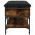 Bancă de pantofi, stejar fumuriu, 82x42x45 cm, lemn prelucrat GartenMobel Dekor