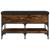 Bancă de pantofi, stejar fumuriu, 82x42x45 cm, lemn prelucrat GartenMobel Dekor