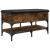 Bancă de pantofi, stejar fumuriu, 82x42x45 cm, lemn prelucrat GartenMobel Dekor