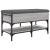 Bancă de pantofi, gri sonoma, 82x42x45 cm, lemn prelucrat GartenMobel Dekor
