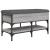 Bancă de pantofi, gri sonoma, 82x42x45 cm, lemn prelucrat GartenMobel Dekor