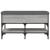 Bancă de pantofi, gri sonoma, 82x42x45 cm, lemn prelucrat GartenMobel Dekor