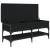 Bancă de pantofi, negru, 102x42x45 cm, lemn prelucrat GartenMobel Dekor