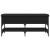 Bancă de pantofi, negru, 102x42x45 cm, lemn prelucrat GartenMobel Dekor
