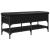 Bancă de pantofi, negru, 102x42x45 cm, lemn prelucrat GartenMobel Dekor