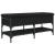 Bancă de pantofi, negru, 102x42x45 cm, lemn prelucrat GartenMobel Dekor