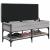 Bancă de pantofi, gri sonoma, 102x42x45 cm, lemn prelucrat GartenMobel Dekor