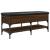 Bancă de pantofi, stejar maro, 102x42x45 cm, lemn prelucrat GartenMobel Dekor