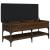 Bancă de pantofi, stejar maro, 102x42x45 cm, lemn prelucrat GartenMobel Dekor