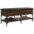 Bancă de pantofi, stejar maro, 102x42x45 cm, lemn prelucrat GartenMobel Dekor