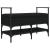 Bancă de pantofi, negru, 85,5x42x57,5 cm, lemn prelucrat GartenMobel Dekor