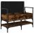 Bancă de pantofi, stejar fumuriu 85,5x42x57,5 cm lemn prelucrat GartenMobel Dekor