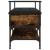 Bancă de pantofi, stejar fumuriu 85,5x42x57,5 cm lemn prelucrat GartenMobel Dekor