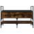 Bancă de pantofi, stejar fumuriu 85,5x42x57,5 cm lemn prelucrat GartenMobel Dekor